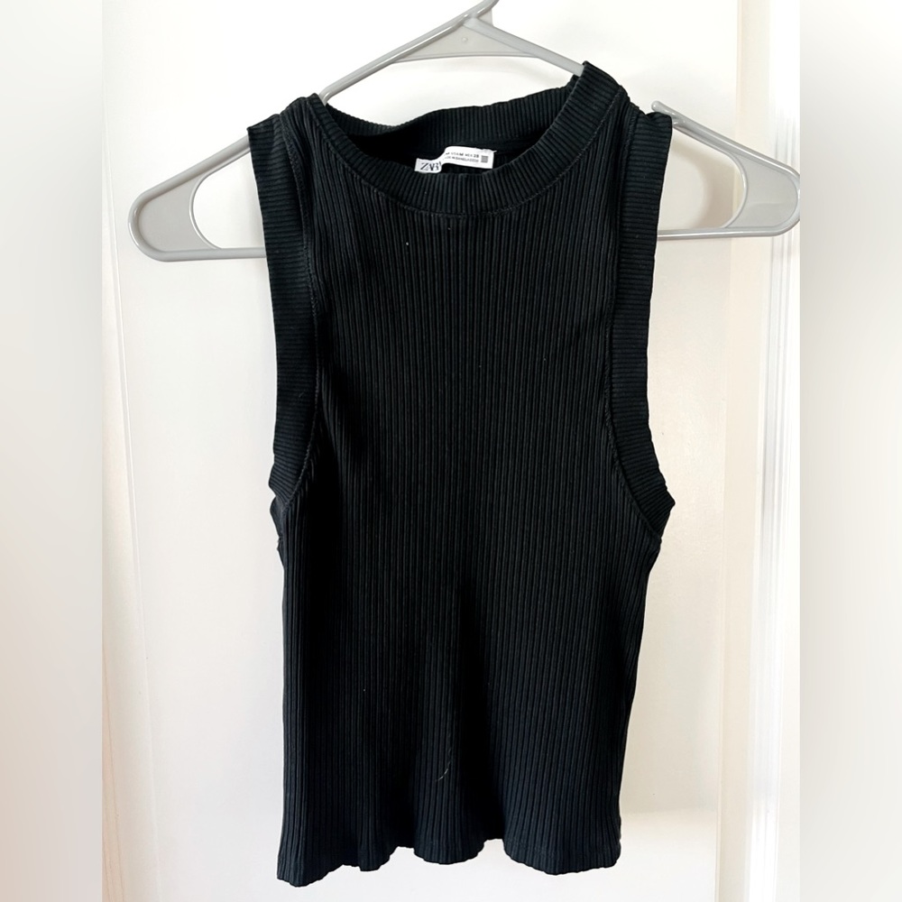 ZARA ribbed tank top